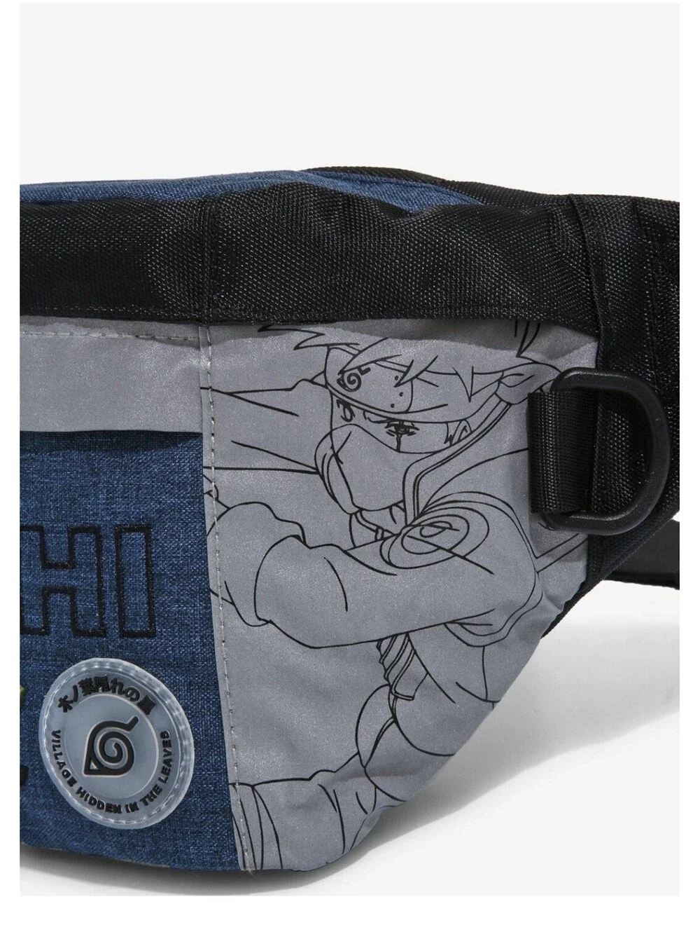 Naruto shippuden kakashi tri color fanny pack exclusive.